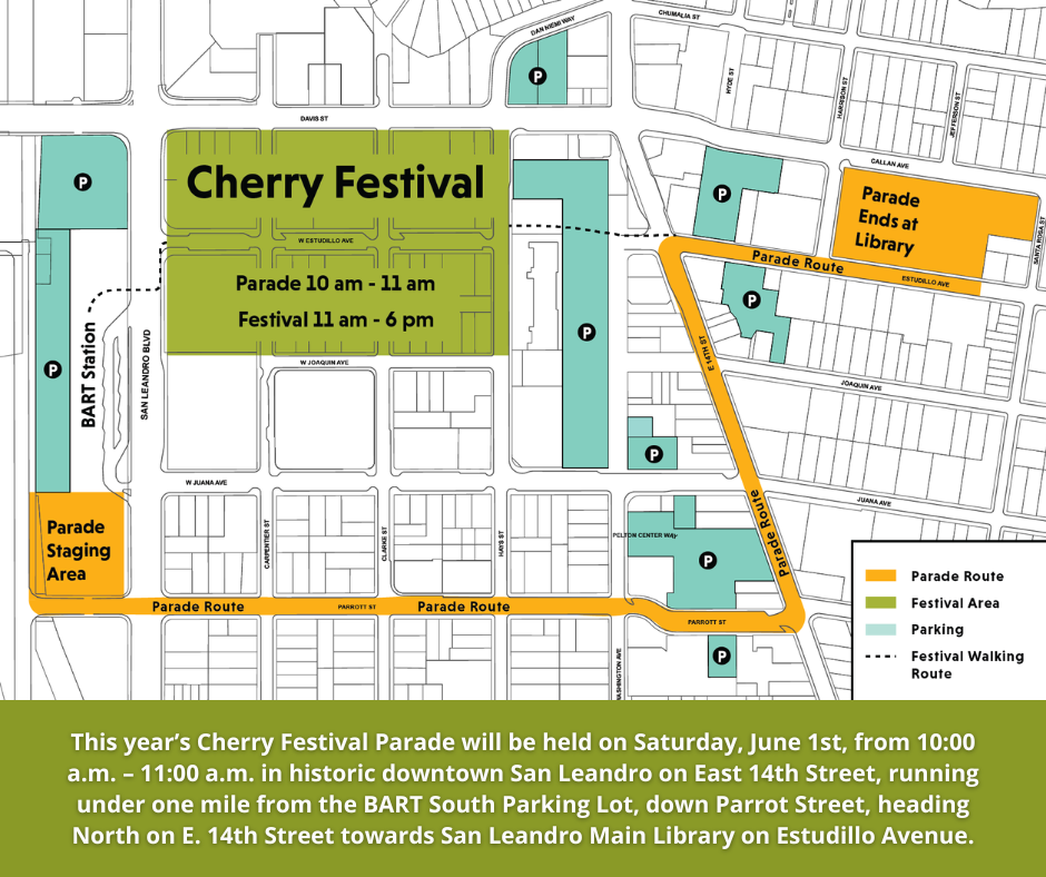 2024 San Leandro Cherry Festival Bigbang Artwork